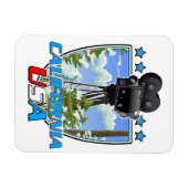 米国カリフォルニア州 マグネット (横)