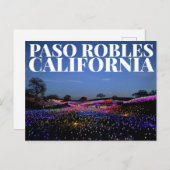 米国カリフォルニア州Paso Robles ポストカード (正面/裏面)