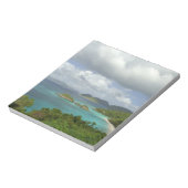 米国カリブのヴァージン諸島、セントジョン、トランク3 ノートパッド (回転)