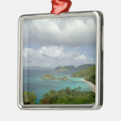 米国カリブのヴァージン諸島、セントジョン、トランク3 メタルオーナメント (左)