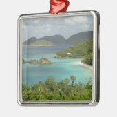 米国カリブのヴァージン諸島、セントジョン、トランク メタルオーナメント (左)