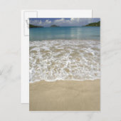 米国カリブのヴァージン諸島、セントトマス、2 ポストカード (正面/裏面)