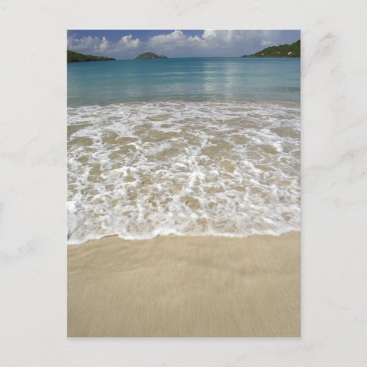 米国カリブのヴァージン諸島、セントトマス、2 ポストカード (正面)