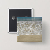 米国カリブのヴァージン諸島、セントトマス、2 缶バッジ (正面&裏面)