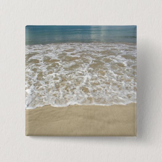 米国カリブのヴァージン諸島、セントトマス、2 缶バッジ (正面)