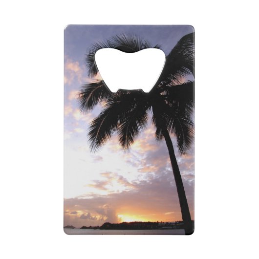 米国カリブのヴァージン諸島、セントトマス、3 クレジットカード栓抜き (正面)