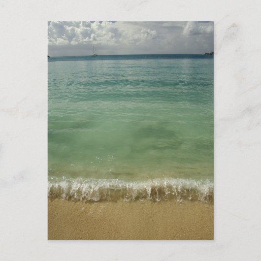 米国カリブのヴァージン諸島，セントトーマス， 4 ポストカード (正面)