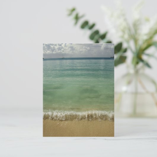 米国カリブのヴァージン諸島,セントトーマス, 4 ポストカード (スタンド正面)