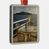 米国カリブのヴァージン諸島、セント·トマス表示 メタルオーナメント (右)