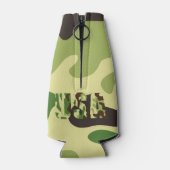 米国カーキ迷彩徴候 ボトルクーラー (裏面)