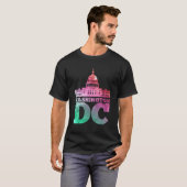 米国キャピタルワシントンDCキャピトルヒル Tシャツ (正面フル)
