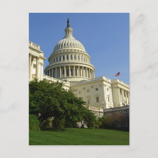 米国キャピトルワシントンDCポストカード ポストカード (正面)