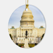 米国キャピトル建物 セラミックオーナメント (左)