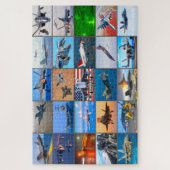 米国キャリアジェット航空「モンタージュ」 ジグソーパズル (縦)