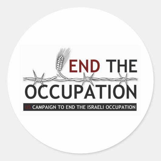 米国キャンペーンスタンプ ラウンドシール (正面)