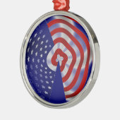 米国クリスマス装飾品 メタルオーナメント (左)