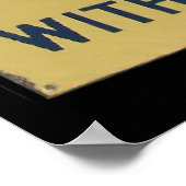 米国クリーモリー共同ヴィンテージ標識 ポスター (角)