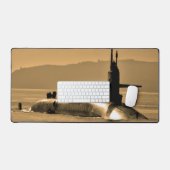 米国クルーズミサイル潜水艦 – SSGN デスクマット (キーボード&マウス)