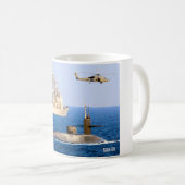 米国クルーズミサイル潜水艦 – SSGN-729 Mug コーヒーマグカップ (正面右)
