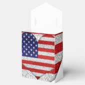 米国グランジュハートシェイプ国旗 フェイバーボックス (オープン)