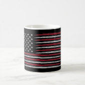 米国グランジ国旗 コーヒーマグカップ (中央)