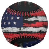 米国グランジ国旗 ソフトボール (裏面)