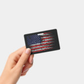 米国グランジ国旗 バッジ (手持ち)