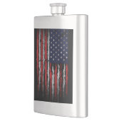 米国グランジ国旗 フラスク (左)