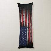 米国グランジ国旗 ボディピロー (裏面 (縦))