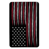 米国グランジ国旗 マグネット (縦)