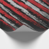 米国グランジ国旗 ラッピングペーパー (角)