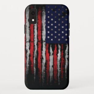 米国グランジ国旗 iPhone XRケース