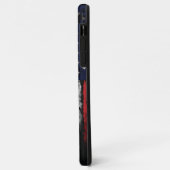 米国グランジ国旗 Case-Mate iPhoneケース (裏面/左)