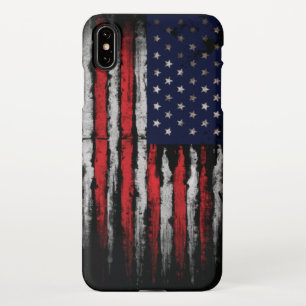 米国グランジ国旗 iPhone XS MAXケース