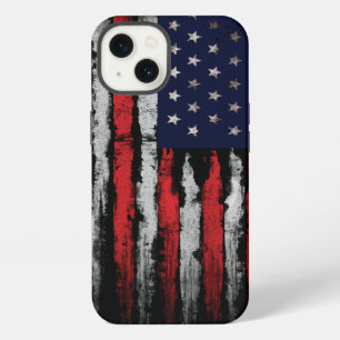 米国グランジ国旗 iPhone 13ケース