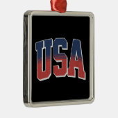 米国グランジ文字デザイン メタルオーナメント (右)