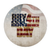 米国グランジ7月4日Independence Graphic カッティングボード (正面)