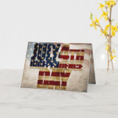 米国グランジ7月4日Independence Graphic カード (黄色い花)