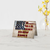 米国グランジ7月4日Independence Graphic カード (黄色い花)