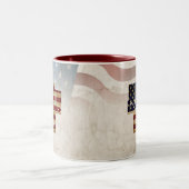 米国グランジ7月4日Independence Graphic ツートーンマグカップ (中央)