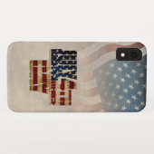 米国グランジ7月4日Independence Graphic Case-Mate iPhoneケース (裏面(横))