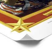 米国グラント将軍 ポスター (角)