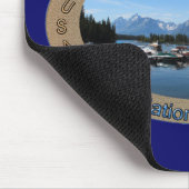 米国グランドテトンワイオミング国立公園 マウスパッド (コーナー)