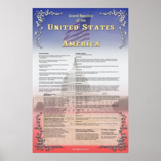 米国グランド共和国 ポスター (正面)