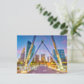 米国コネチカット州ハートフォード シーズンポストカード (スタンド正面)