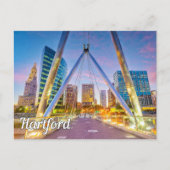 米国コネチカット州ハートフォード シーズンポストカード (正面)
