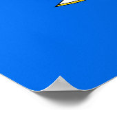 米国コネチカット州旗のポスター ポスター (角)