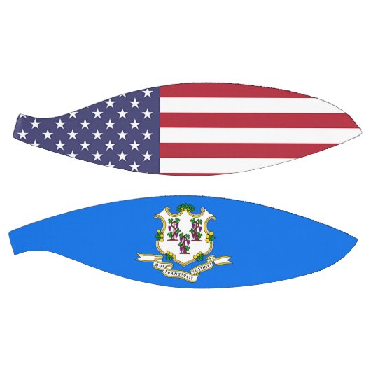 米国コネチカット州旗を持つフルサイズバスケットボール バスケットボール (パネル)