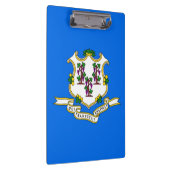 米国コネチカット州旗を持つ愛国的なクリップボード クリップボード (右)