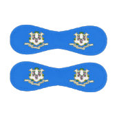 米国コネチカット州旗を持つ愛国野球 野球ボール (パネル)